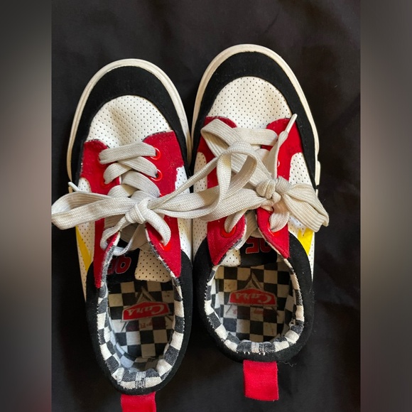 Used Disney Cars sneakers size 1Y no box - Picture 4 of 7